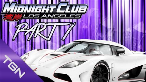 Midnight Club Los Angeles Playthrough Part 1 With Commentary Youtube