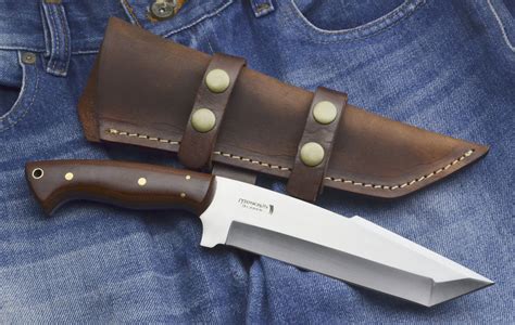 Custom Handmade D2 Steel Tanto Knife Tactical Knife Fixed Blade