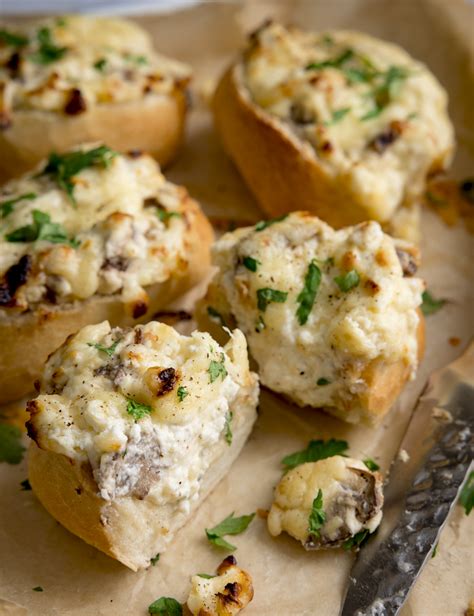 Creamy Garlic And Mushroom Stuffed Bread Rolls Tasty Made Simple