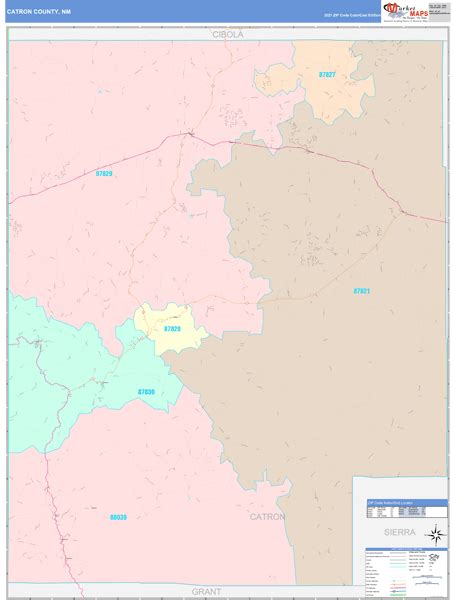 Maps Of Catron County New Mexico
