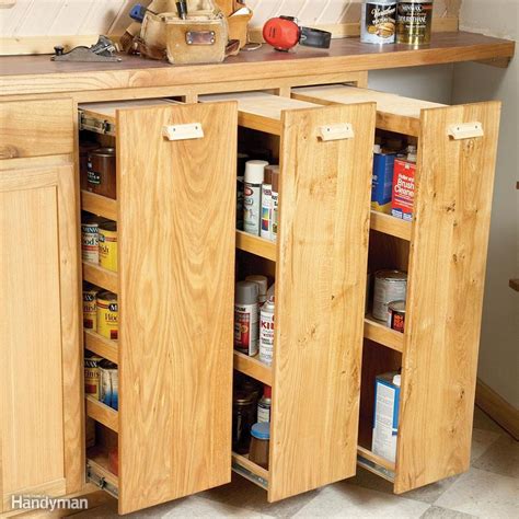 DIY Pull Out Cabinet Drawer Projects And Tips