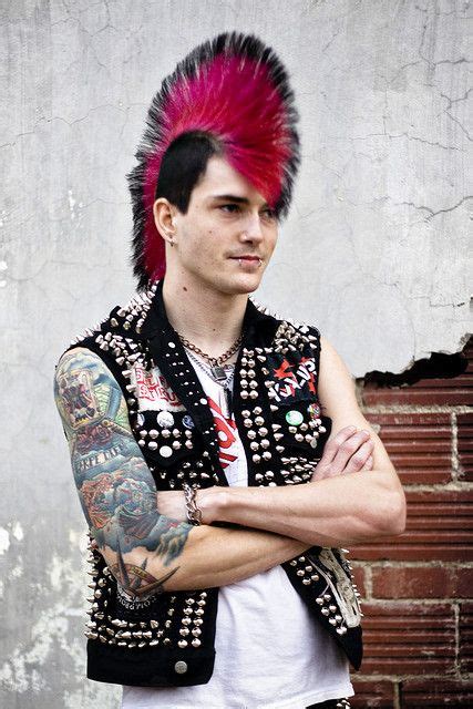 I Want A Punk Man In My Life Estilo Punk Rock Punk Peinados