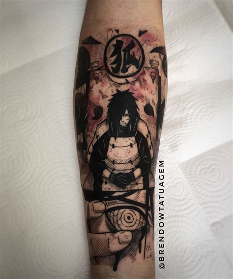 Madara Uchiha Anime Tattoos Naruto Tattoo Greek Tattoos