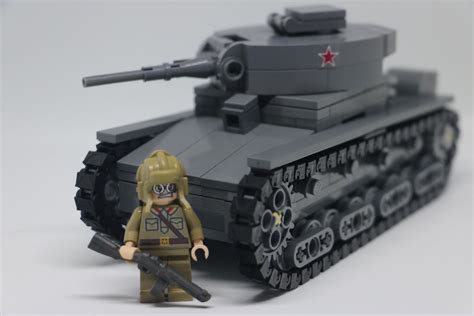 When do lego world of tanks come out? Lego ww2 T-26 Tank | Lego@rt | Flickr