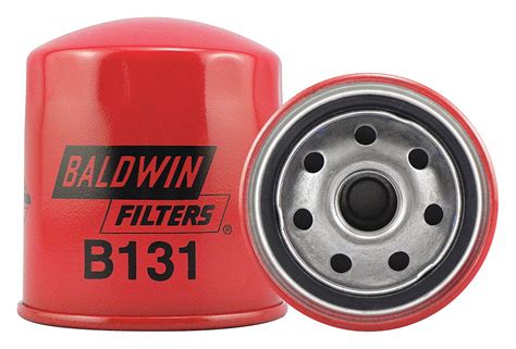 Baldwin Filters Spin On Oil Filter Length 3 716 In Outside Dia 3