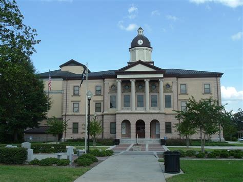 Lake City Fl Columbia County Courthouse Photo Picture Image