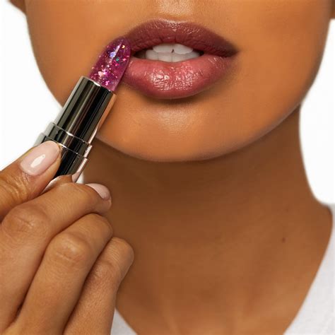 limited edition confetti ph lip balm winky lux the balm lip balm sparkly lipstick