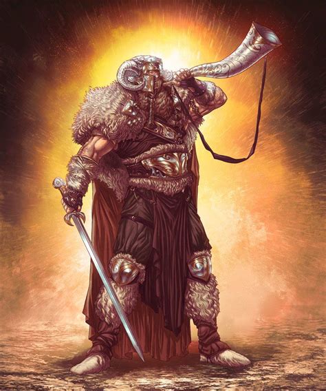 Artstation Norse Gods From Journey To Ragnarok Andrea Guardino Norse