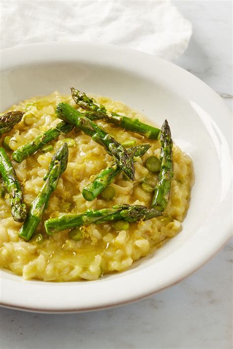 Asparagus Risotto Recipe Great British Chefs