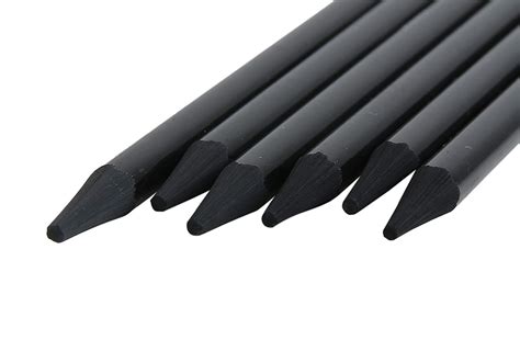 Brustro Woodless Charcoal Pencil Set of 6 (3 Soft, 2 Medium, 1 Hard) - Saras Fine Art