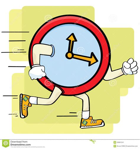 Your time is your product. Snelle klok vector illustratie. Illustratie bestaande uit ...