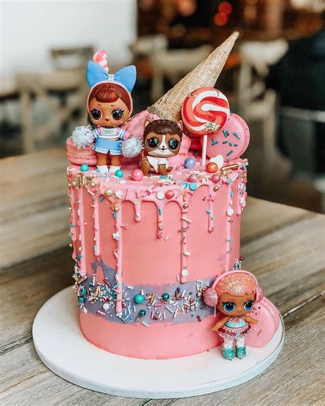 Lol Surprise Birthday Cake Ideas Lol Doll Birthday Cake Doll Birthday Cake Funny Birthday