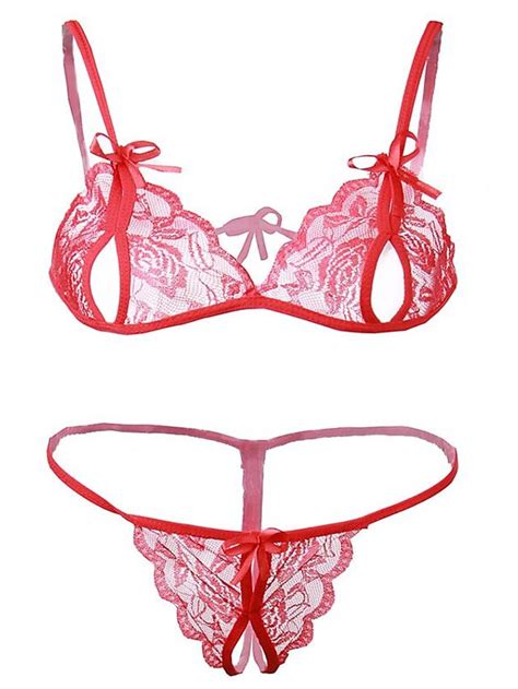 Womens Sexy Lingerie Lingerie Set Chemises And Negligees Pure Color