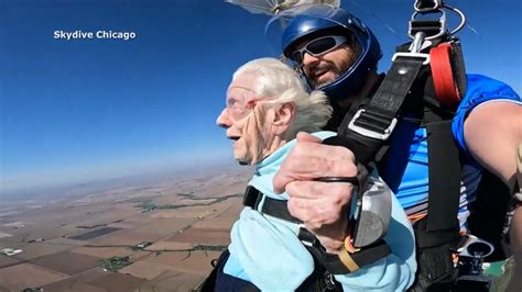 104 Year Old Is Still Skydiving Youtube