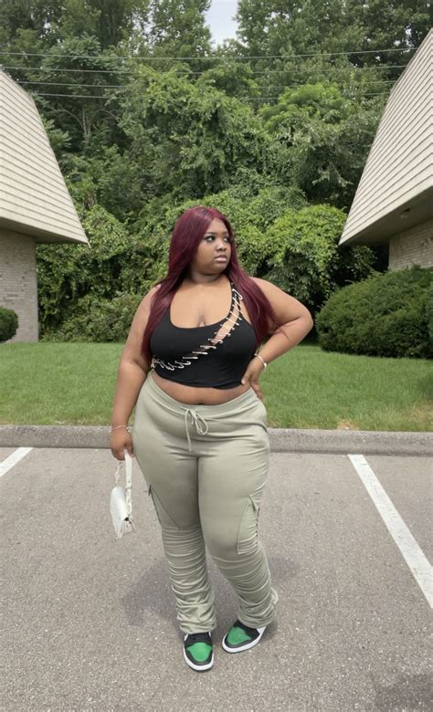 Fat Black Girls Thick Girls Outfits Cute Lazy Outfits Cute Simple