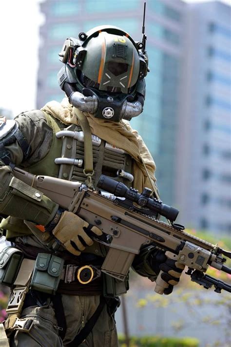 Titianfall Future Soldier Military Sci Fi Armor