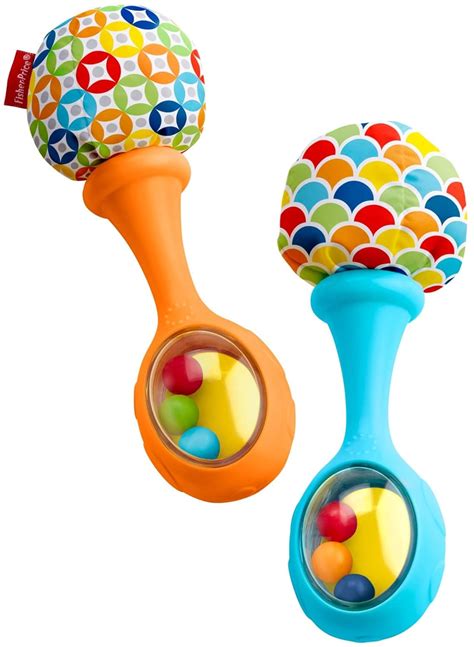 Fisher Price Rattle N Rock Maracas Blueorange Amazon Exclusive 2