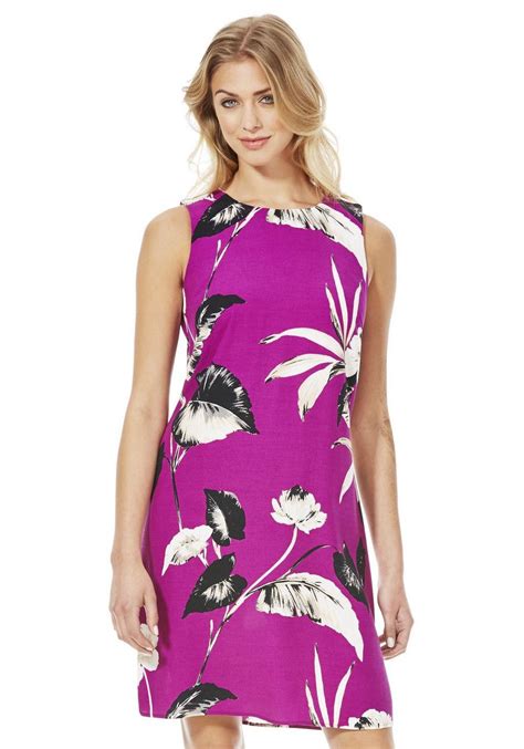 Clothing F F Clothing Fashion Tesco Tropical Print Dress