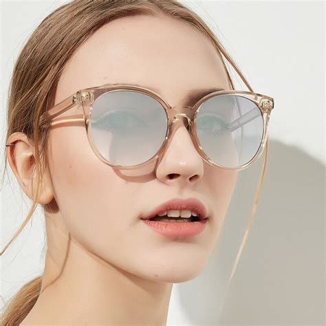 fashion brand design high quality women sunglasses beautiful mirror gradient lens retro square