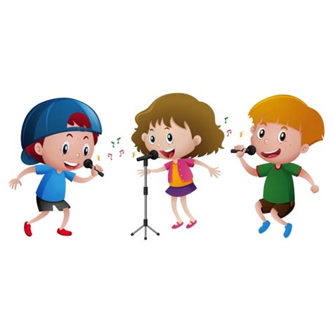 Music band of four little kids. Kids Singing Images | Free Vectors, Stock Photos & PSD