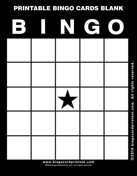 Check spelling or type a new query. Printable Bingo Cards Blank - BingoCardPrintout.com