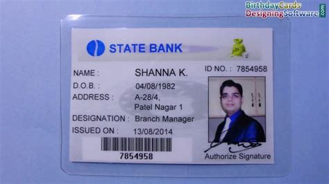 This is simple 'online valid credit card generator and validator tool' which help you generate a sample valid credit card numbers: Ways to design Bank Employee ID Card - YouTube