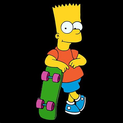 Simpson Skatebording Svg Etsy Bart Simpson Art Simpsons Art Simpson
