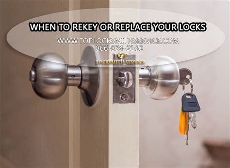 When To Rekey Or Replace Your Locks Top Locksmith Blog