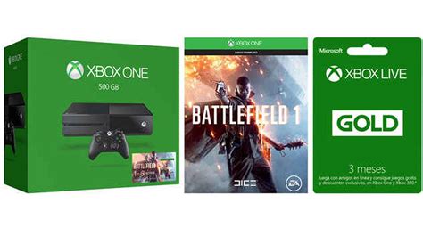 Microsoft Xbox One 500 Gb Battlefield 1 Bundle Solotodo