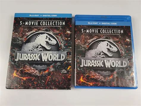 Jurassic World 5 Movie Collection Blu Ray And Digital 2019 Wslipcover