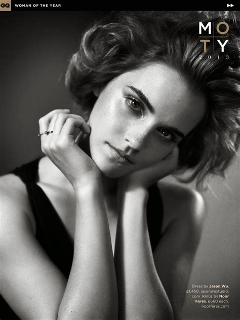 Emma Watson For Gq Uk Magazine October 2013 ~ Diary Of Shabrina Habi
