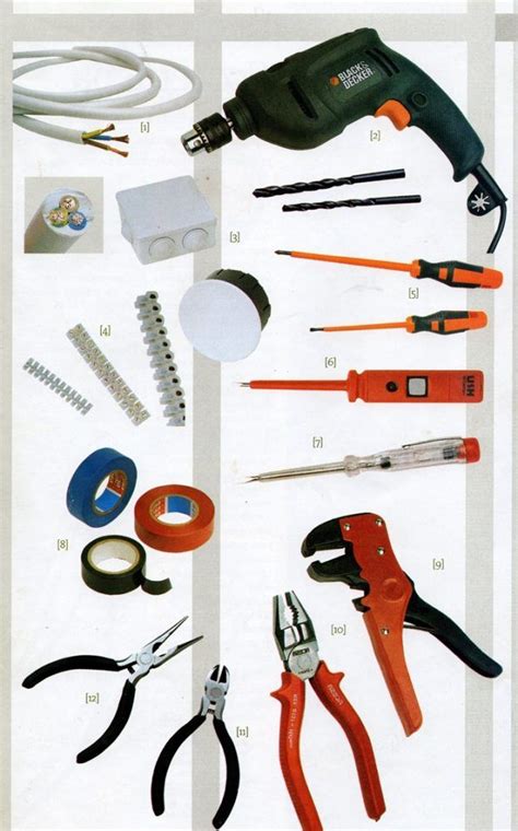 12 herramientas imprescindibles para un electricista interiores coloridos esmihobby