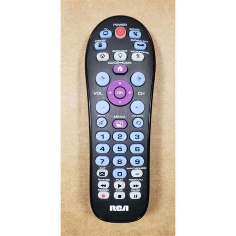 Rca Universal Remote Instruction Manual