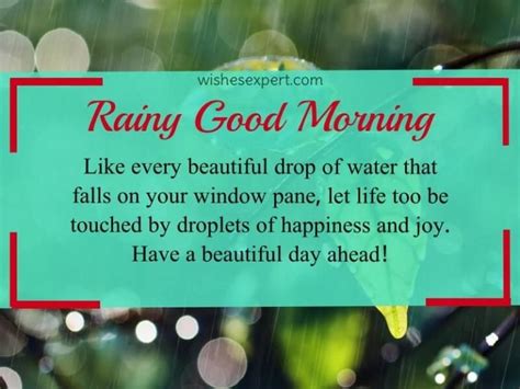 30 Best Good Morning Wishes For Rainy Day