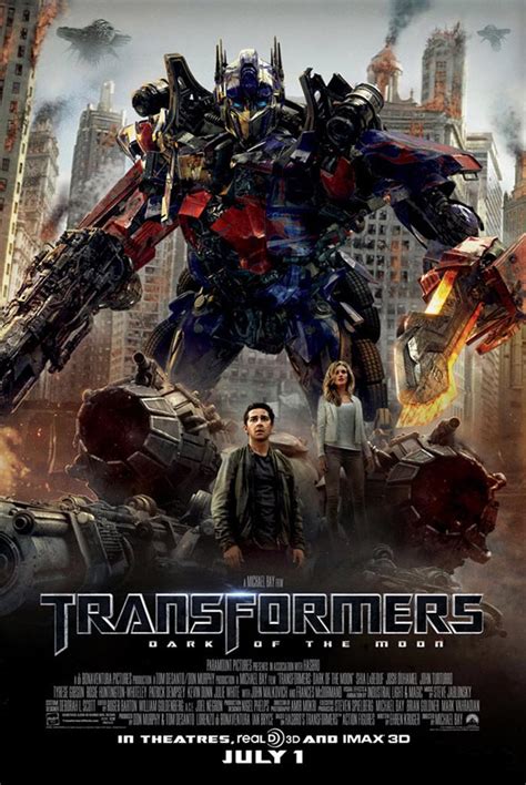 Brand New Transformers 3 Poster Filmofilia