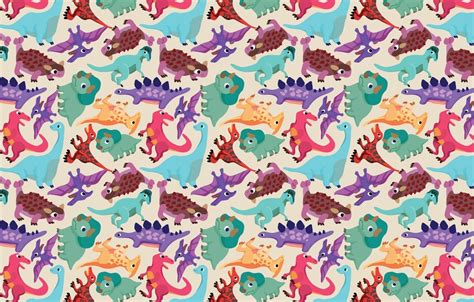 Wallpaper Dinosaur Texture Art Childrens Images For