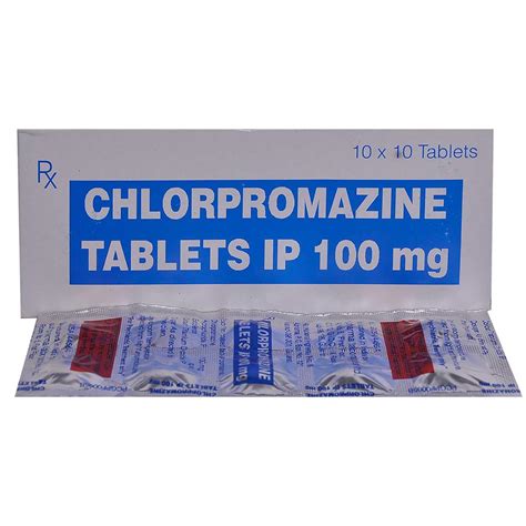 Chlorpromazine 100 Tablet 10s Price Uses Side Effects Composition