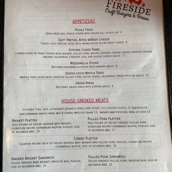 Fireside Craft Burgers Brews Updated May Photos Reviews S Detroit St
