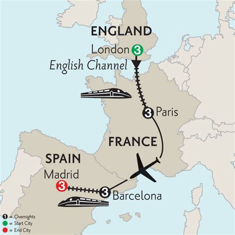 Compare all the ways to get from barcelona to paris and find out what's cheapest, what's fastest, and what to do along the way and how to travel from barcelona to paris by train, bus, plane, and car. Monograms Tours - London, Paris, Barcelona & Madrid Tour ...