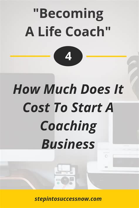 (also, you are *probably* avoiding doing the math on how long it'll take you to pay back that life coach certification, because…. How Much Does It Cost To Start A Coaching Business? in ...