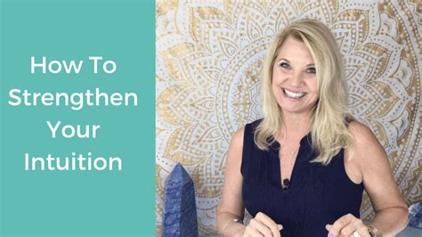 How Strengthen Your Intuition In 3 Simple Steps Trish Mckinnley