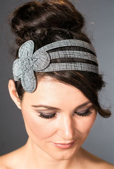 Big Flower Fabric Headband Etsy In 2021 Fabric Flower Headbands