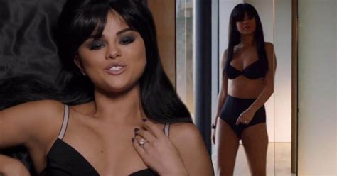 Selena Gomez Wears Nothing But A Bra And Knickers In Her Steamiest