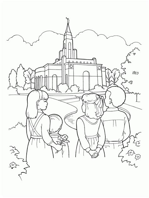 Free printable christian coloring pages for kids. Coloring Pages Of Families Going To Church - Coloring Home