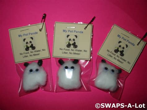 Mini My Pet Panda Bear Girl Scout Swaps Kids Craft Kit