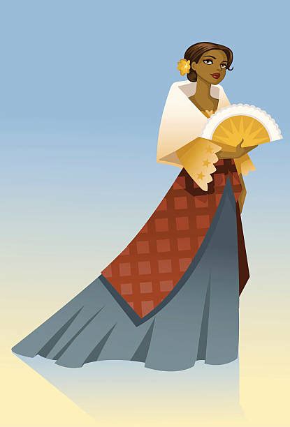 Filipino Dress Illustrations Royalty Free Vector Graphics And Clip Art
