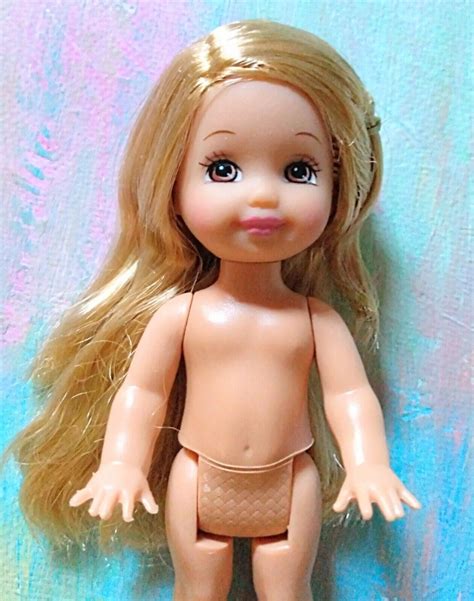 Kelly Small Doll Clothes 51 Naked Kelly Doll W Sandy Blonde BIG Brown