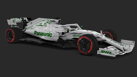 Rss Formula Hybrid 2020 Jaguar F1 Team Livery Design Concept White
