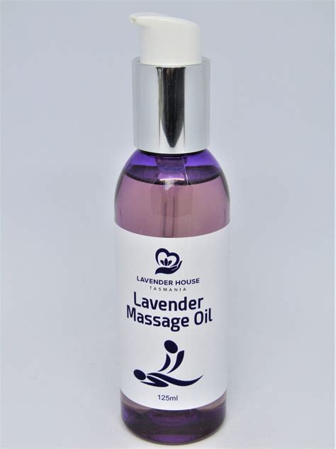Lavender Massage Oil Lavender House Tasmania