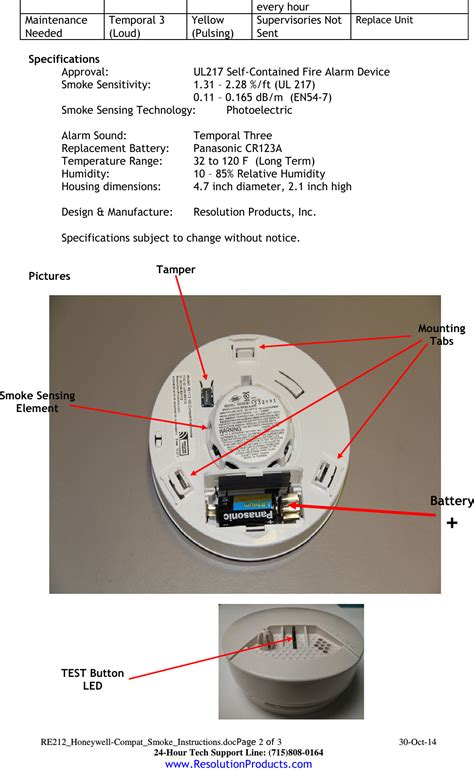 The home inspector told me change the smoke detectors since they might be the ones what builders installed initially and the i need to figure out how old they really are and do they need to be replaced. Resolution RE212 Wireless Smoke Detector User Manual RE212 ...
